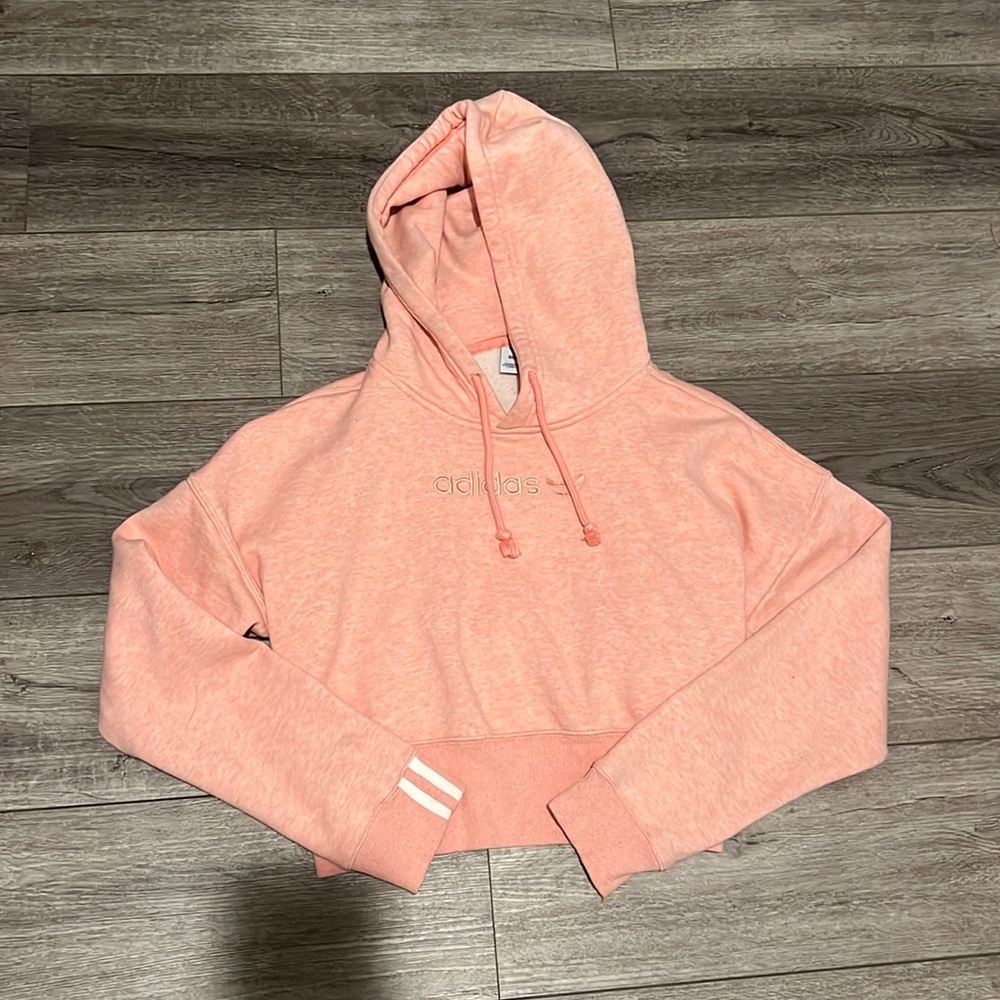 Adidas cropped hoodie